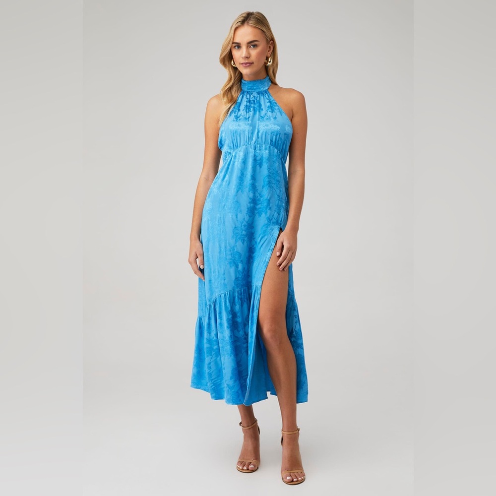 SAYLOR Audie Dress in Cerulean Small‎